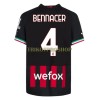 Original Fußballtrikot AC Mailand Bennacer 4 Heimtrikot 2022-23 Für Herren